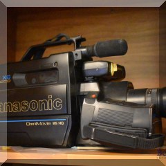 E34. Panasonic AFX6CCD Omni movie camera - $75